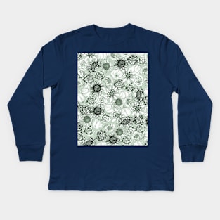 Spring time Flowers Kids Long Sleeve T-Shirt